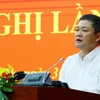 Thủ tướng Chính phủ phê chuẩn kết quả bầu chức vụ Phó Chủ tịch Ủy ban Nhân dân tỉnh Quảng Bình nhiệm kỳ 2021-2026 đối với ông Phan Phong Phú. (Ảnh: Tá Chuyên/TTXVN)