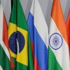 Quốc kỳ các nước thành viên BRICS. (Ảnh: AFP/TTXVN)