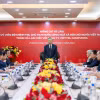 Chủ tịch nước Tô Lâm thăm và làm việc tại Metfone - thương hiệu Viettel tại Campuchia - trong khuôn khổ chuyến thăm cấp Nhà nước tới Campuchia.