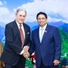 Thủ tướng Phạm Minh Chính tiếp Phó Thủ tướng, Bộ trưởng Ngoại giao New Zealand Winston Peters. (Ảnh: Dương Giang/TTXVN)