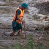 Lực lượng tìm kiếm, cứu nạn triển khai tìm kiếm các nạn nhân mất tích do sạt lở đất tại Làng Nủ, xã Phúc Khánh, huyện Bảo Yên, tỉnh Lào Cai. (Ảnh: Dương Giang/TTXVN)
