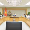 Phó Thủ tướng Trần Hồng Hà phát biểu chỉ đạo tại cuộc họp. (Ảnh: Minh Đức/TTXVN)