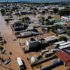 Ngập lụt tại bang Rio Grande do Sul, miền Nam Brazil ngày 9/5/2024. (Ảnh: AFP/TTXVN)