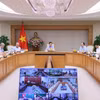 Phó Thủ tướng Trần Hồng Hà chủ trì cuộc họp. (Ảnh: Văn Điệp/TTXVN)