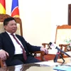 Đại sứ Việt Nam tại Campuchia Nguyễn Huy Tăng. (Ảnh: Hoàng Minh/TTXVN)