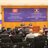 Quốc hội Việt Nam và Quốc hội Lào phối hợp tổ chức Tọa đàm khoa học về sửa đổi, bổ sung Hiến pháp và kinh nghiệm nghiên cứu lập pháp. (Nguồn: Báo Điện tử Chính phủ)
