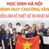 Học sinh Hà Nội giành Huy chương Vàng triển lãm về thiết kế tại Nhật Bản