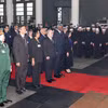 Đoàn Cộng hòa Cuba do đồng chí Esteban Lazo Hernández, Ủy viên Bộ Chính trị, Chủ tịch Quốc hội Chính quyền nhân dân Cuba làm Trưởng đoàn, viếng Tổng Bí thư Nguyễn Phú Trọng. (Ảnh: TTXVN)