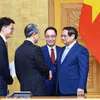 Thủ tướng Phạm Minh Chính tiếp Đại sứ Trung Quốc tại Việt Nam Hùng Ba đến chào từ biệt, kết thúc nhiệm kỳ công tác.(Ảnh: Dương Giang/TTXVN)