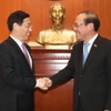 Quang cảnh buổi tiếp. (Nguồn: TTXVN phát)