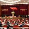 Hội nghị Trung ương 8, khóa XIII. (Ảnh: Phương Hoa/TTXVN)