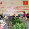 Quang cảnh hội đàm. (Ảnh: Văn Đức/TTXVN)