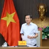 Phó Thủ tướng Lê Minh Khái làm Trưởng ban Chỉ đạo xây dựng Đề án Trung tâm Tài chính khu vực và quốc tế. (Ảnh: An Đăng/TTXVN)
