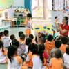 Một giờ học của học sinh Mẫu giáo. (Ảnh minh họa: Hoàng Nhị/TTXVN)