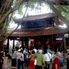 Đền Mẫu là một trong những di tích nằm trong Khu Di tích Quốc gia Đặc biệt Phố Hiến. (Ảnh: Đinh Văn Nhiều/TTXVN)