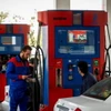 Một cửa hàng bán xăng dầu tại Thủ đô Tehran của Iran. (Nguồn: Bloomberg)