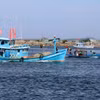 Tàu cá ra khơi.( Ảnh: Lê Huy Hải/TTXVN)