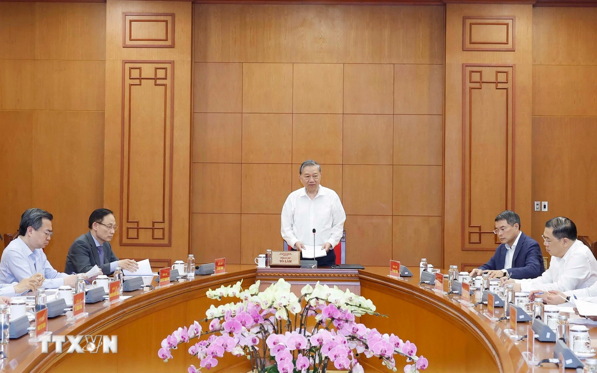 Tổng Bí thư Tô Lâm làm việc với Bộ Công Thương và các bộ ngành liên quan