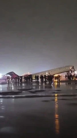 Hiện trường vụ va chạm. (Nguồn: FlightRadar24)