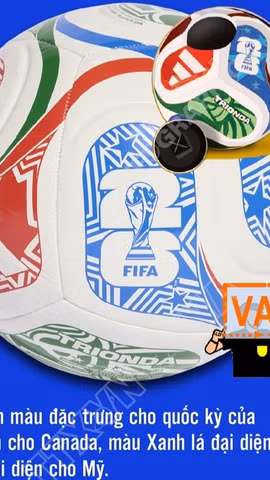 Những điều lý thú về trái bóng Trionda tại World Cup 2026