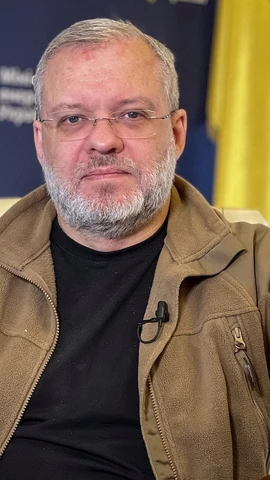 Bộ trưởng Tư pháp Ukraine German Galushchenko. (Nguồn: Reuters)