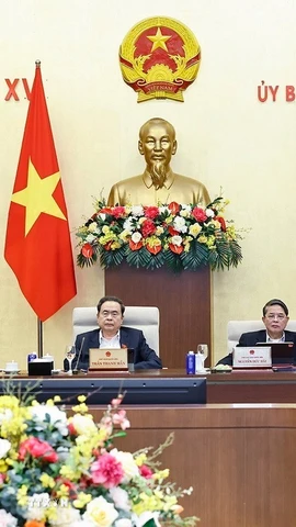 Phó Chủ tịch Quốc hội Trần Quang Phương phát biểu. (Ảnh: Doãn Tấn/TTXVN)