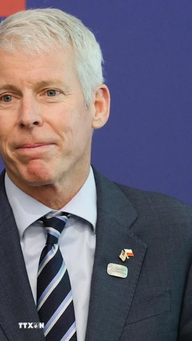 Bộ trưởng Năng lượng Mỹ Chris Wright. (Ảnh: PAP/TTXVN)