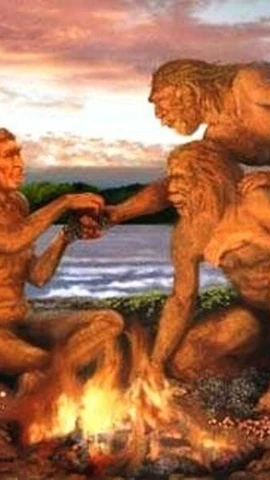 Hình ảnh mô phỏng về một nhóm “người Boskop” được cho là đã từng tồn tại trong quá khứ ở miền Nam châu Phi. (Nguồn: dzen.ru).