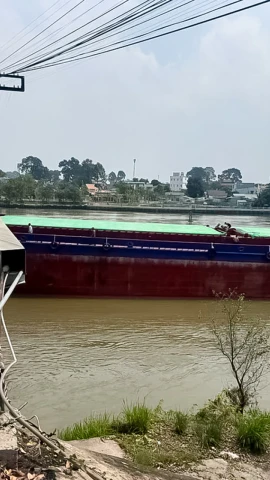 Vị trí vụ tai nạn tại cầu Ghềnh. (Nguồn: Báo Đồng Nai)