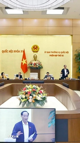Quang cảnh phiên họp. (Ảnh: Doãn Tấn/TTXVN)