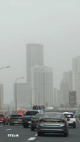 Quang cảnh Tel Aviv, Israel. (Ảnh: THX/TTXVN)