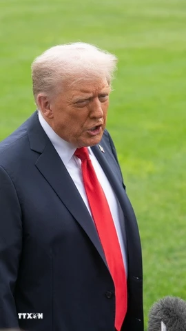 Tổng thống Mỹ Donald Trump. (Ảnh: THX/TTXVN)