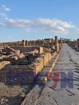 Độc đáo nhà hát La Mã tại Khu di tích khảo cổ Timgad của Algeria