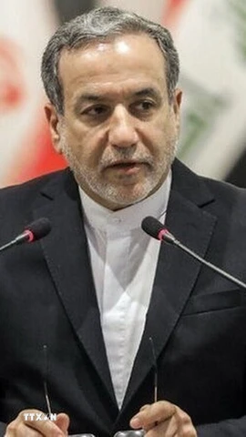 Ngoại trưởng Iran Abbas Araghchi phát biểu tại thủ đô Tehran. (Ảnh: IRNA/TTXVN)