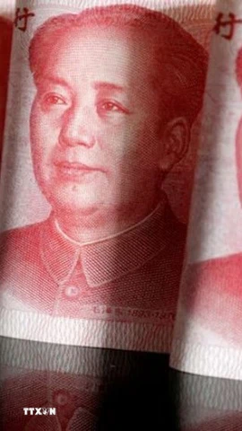 Đồng nhân dân tệ của Trung Quốc. (Nguồn: Reuters/TTXVN)