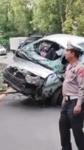 Hiện trường vụ tai nạn. (Nguồn: Sina)