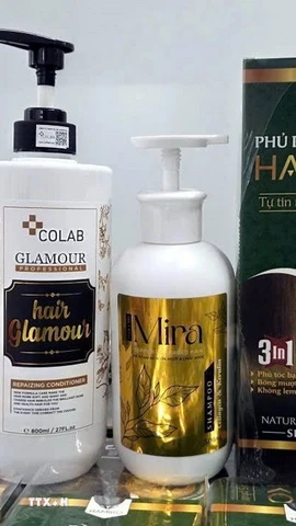 Sản phẩm mỹ phẩm giả do cơ sở của Vũ Thị Thu Hà sản xuất. (Ảnh: TTXVN phát)