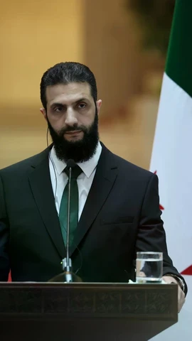 Ông Ahmed al-Sharaa. (Nguồn: AA)