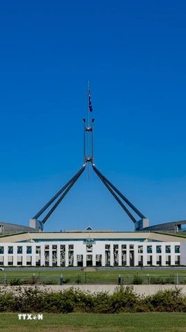 Trụ sở Quốc hội Australia ở Canberra. (Ảnh: THX/TTXVN)