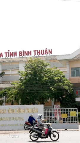 Bệnh viện Đa khoa Bình Thuận. (Ảnh: Nguyễn Thanh/TTXVN)