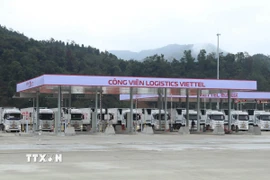 Công viên Logistics Viettel Lạng Sơn. (Ảnh: Quang Duy/TTXVN)