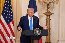 Tổng thống Mỹ Donald Trump. (Ảnh: THX/TTXVN)