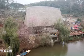 Măng Đen được nhiều du khách ưa thích bởi vẻ đẹp hoang sơ. (Ảnh: Khoa Chương/TTXVN)