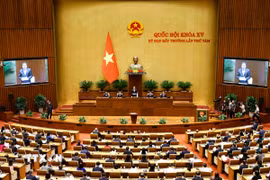 Quang cảnh khai mạc Kỳ họp bất thường lần thứ 8, Quốc hội khoá XV. (Ảnh: Doãn Tấn/TTXVN)