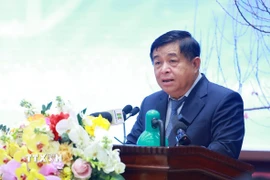 Bộ trưởng Bộ Kế hoạch và Đầu tư Nguyễn Chí Dũng. (Ảnh: Dương Giang/TTXVN)