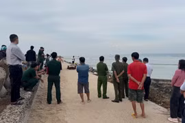 Khu vực phát hiện thi thể nạn nhân. (Nguồn: báo Bình Thuận)
