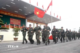 Sư đoàn 304 tổ chức Lễ ra quân huấn luyện cán bộ, chiến sỹ năm 2025