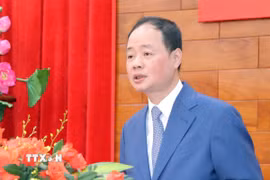 Chủ tịch UBND tỉnh Lâm Đồng Trần Hồng Thái. (Ảnh: Chu Quốc Hùng/TTXVN)