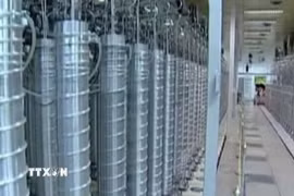 Bên trong một cơ sở hạt nhân của Iran. (Ảnh: IRNA/TTXVN)