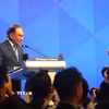 Thủ tướng Malaysia Anwar Ibrahim phát biểu tại phiên đặc biệt. (Ảnh: Tất Đạt/TTXVN)